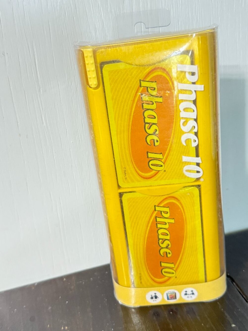 Phase 10 Ten MOD Card Game 2011 Mattel Cards Sealed NEW in Yellow Case Unopened